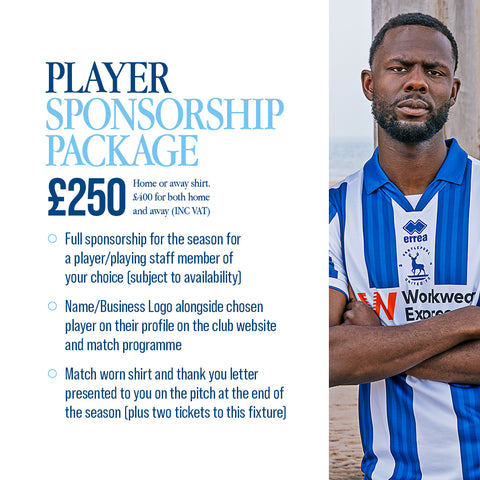 Home Player Sponsorship - Season 2024/25