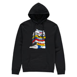 "Shirt Stack" Hoodie Black
