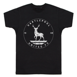 *NEW* "Distressed" Tshirt Black