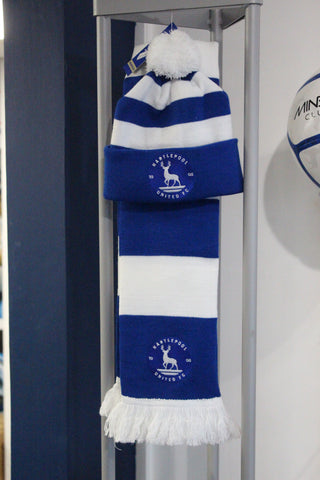 Children's Embroidered Hat & Scarf Set