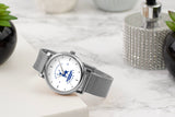 38mm Silver Watch