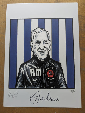 A4 Signed Ronnie Moore Prints