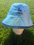 Sky Blue/Navy Bucket Hat