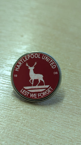 Lest We Forget Pin Badge