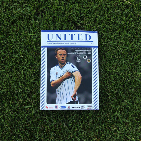 Boreham Wood/Boston Programme 30th August 2025
