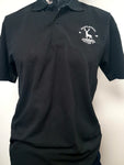 Hartlepool United  Black polo shirt with Club Crest ADULT