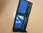 Blue Velcro Wallet
