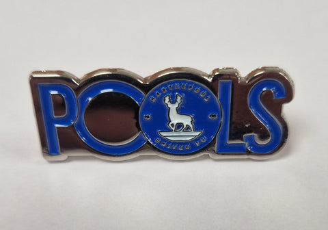 POOLS Club Crest Pin Badge